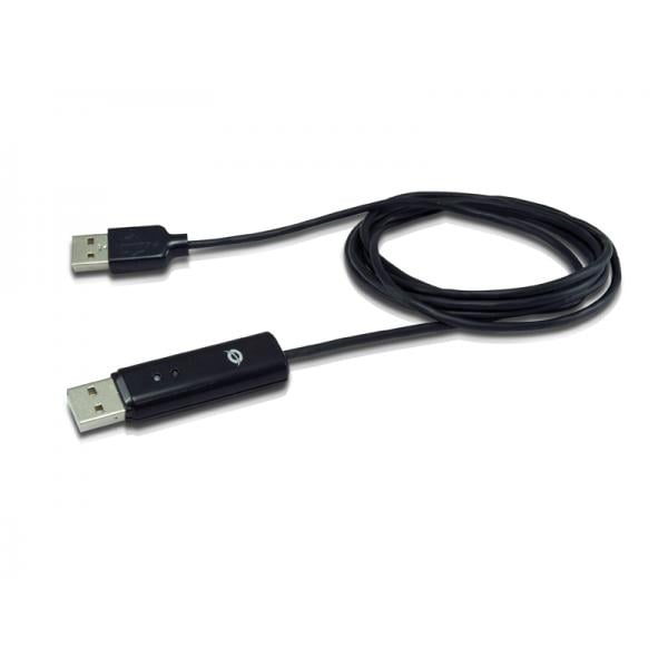 Conceptronic CUSBKMFOSHARE USB 2.0 1.8m, 1.8 m, Black, USB A, USB A, M/M