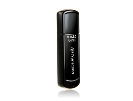 Transcend TS8GJF350 JetFlash 350 USB Flash Drive, 8GB, USB2.0, Black