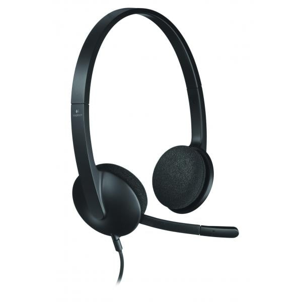 Logitech H340 Gaming Binaural Head-set w/ Mic [Wired, 20Hz-20KHz, Head-band, 1.8m, Black]