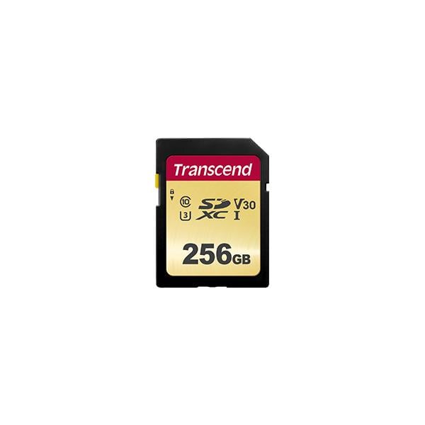 Transcend TS64GSDC500S 500s Memory-card, 64GB, SDXC, 4K 95/ 60MB, UHS-I, C10, U3, V30, 3.3V