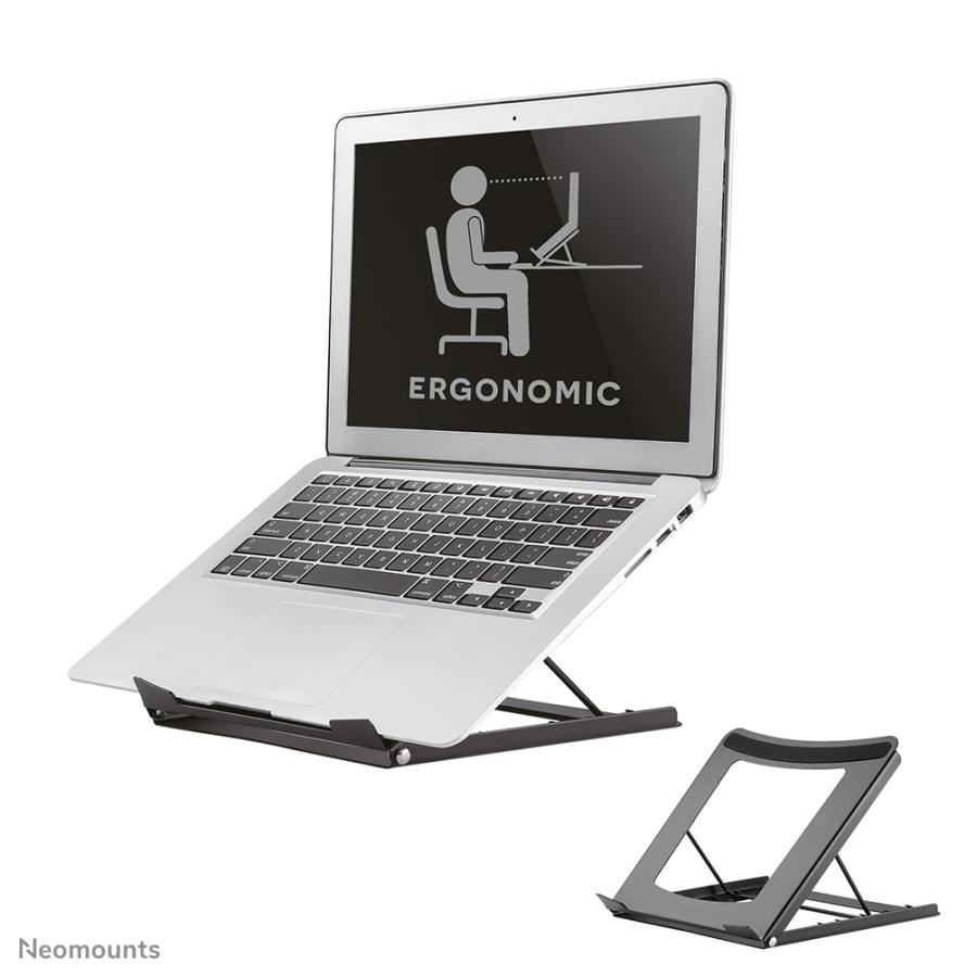 Neomounts NSLS075BLACK iPad/notebook standard, 10-17", 5 kg, 25.5cm, Black