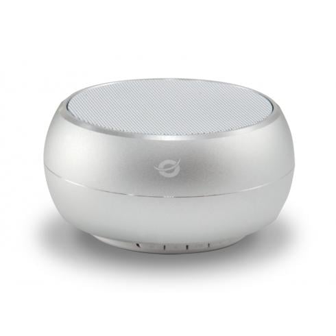 Conceptronic BEATTIE 01S BEATTIE Wireless Speaker, silver, Bluetooth 3.0+HS, 3 W, micro-USB
