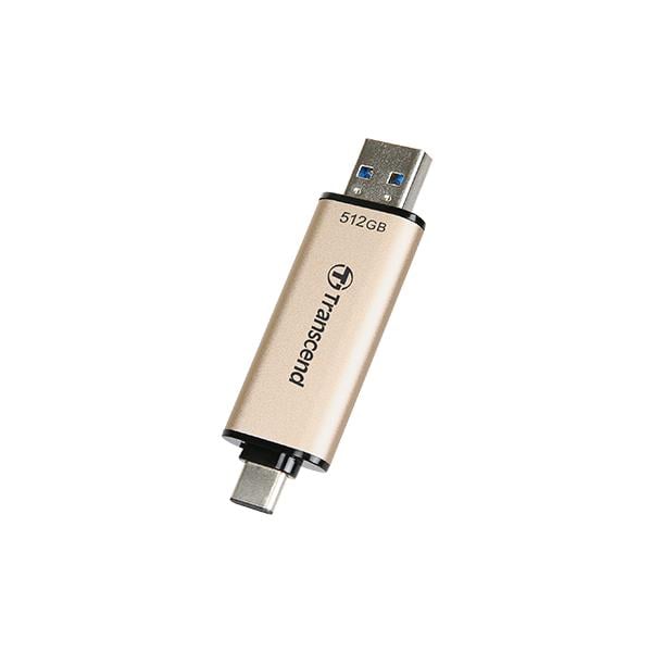 Transcend TS128GJF930C JetFlash 930C Pen Drive [128GB, USB 3.2, Type-A+C, TLC 3D NAND, 420/ 400MB/s]
