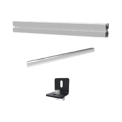 Neovo VWA-05 VWA05, Silver, Stainless steel, AG Neovo VWM-01, VWM-02, 1 pc(s) 120 mm, 80 mm
