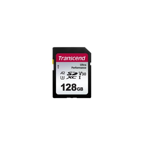 Transcend TS64GSDC340S 340S SDXC Card, 64 GB, UHS-I U3 A1 Ultra Performance, 160 MB/s