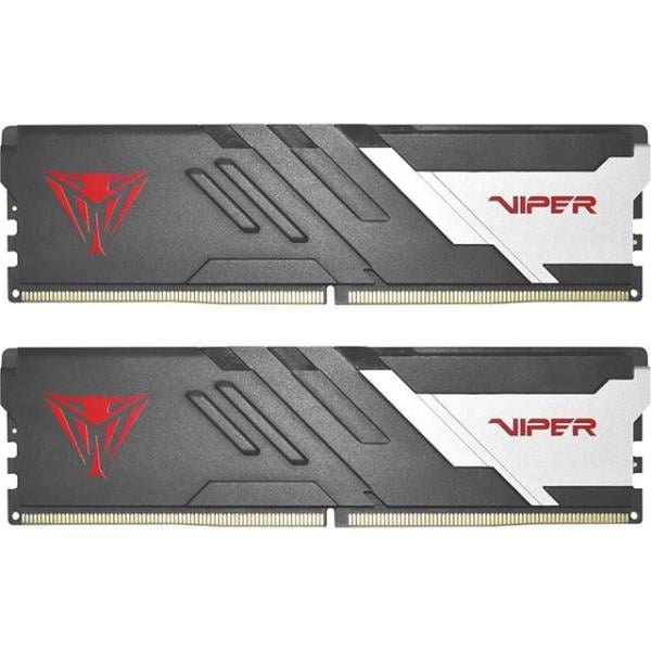 Patriot PVV532G600C36K Viper Venom DIMM Dual Kit, DDR5, 32GB, 6000 MHz, CL36, 1.25v, Black HS