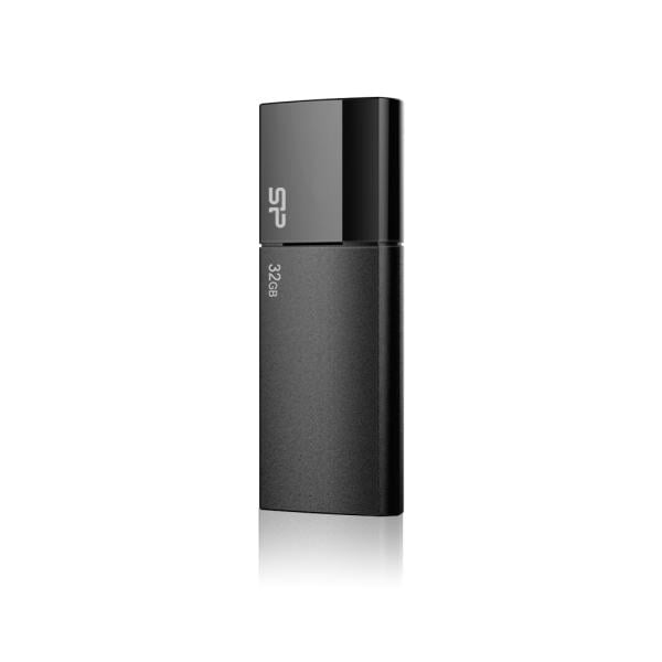 Silicon Power SP032GBUF2U05V1K Ultima U05, 32 GB, USB Type-A, 2.0, Slide, 9.2 g, Black