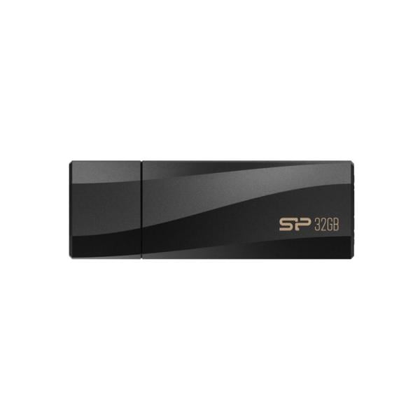 Silicon Power SP032GBUF3B07V1K Blaze B07 pendrive, 32GB,usb 3.2gen 1, Black, anti bacterial coating