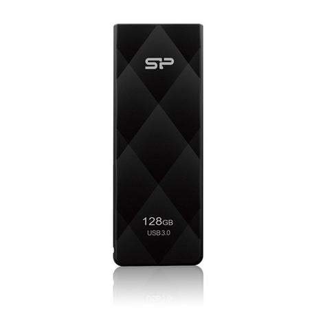 Silicon Power SP128GBUF3B20V1K Blaze B20, 128 GB, USB Type-A, 2.0, Capless, Black