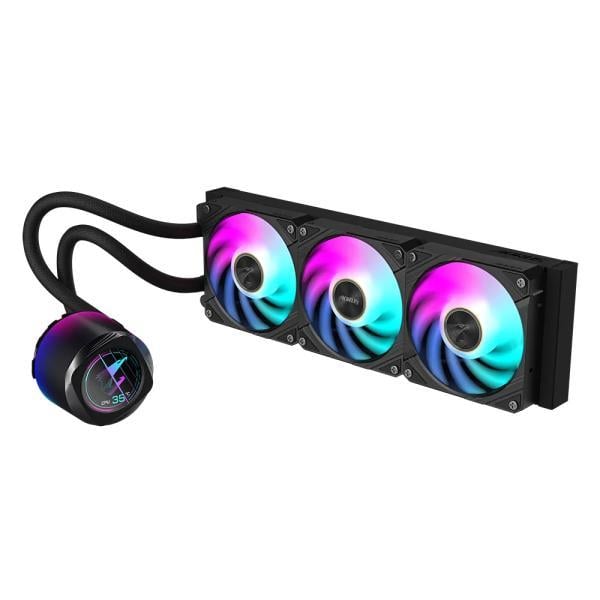 Gigabyte GP-AORUS WATERFORCE X II 360 AORUS WATERFORCE X II 360, AMD/Intel, 3x 120mm ARGB, LCD 60mm