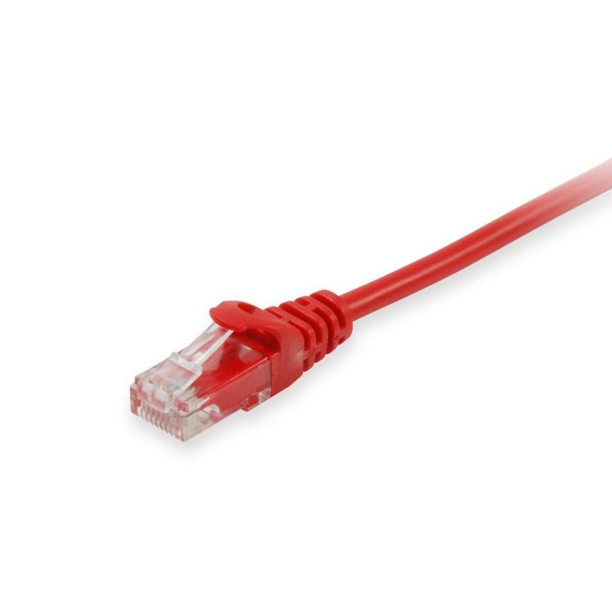 Equip 60302107101 Cat.6A U/UTP Patch Cable, 0.5m, Red, 0.5 m, Cat6a, RJ45, Red