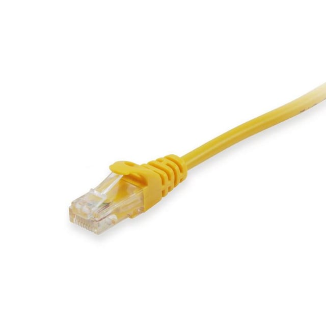 Equip 60306307101 Cat.6A U/UTP Patch Cable, 2m, Yellow, 2 m, Cat6a, RJ45, Yellow