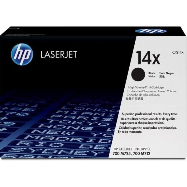 HP CF214XC toner cartridge, Black, High-Capacity, 10000+ prints