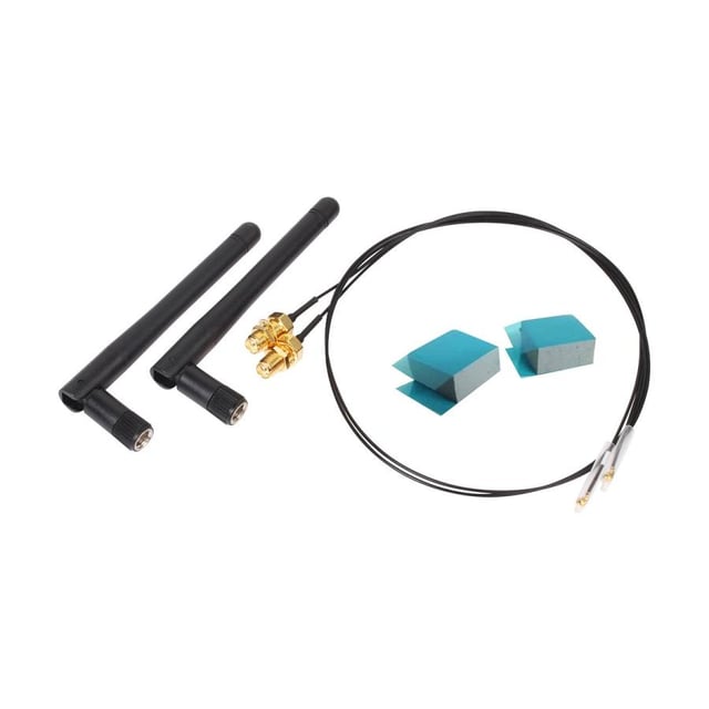 Shuttle ZKUX-CWL01 CWL01 WLAN KIT antennas & cables for industrial Box-PC, 2.4+5 GHz, RP-SMA, Indoor