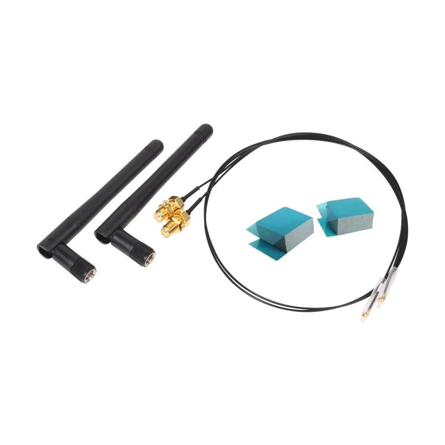 Shuttle ZKUX-CWL01 CWL01 WLAN KIT antennas & cables for industrial Box-PC, 2.4+5 GHz, RP-SMA, Indoor