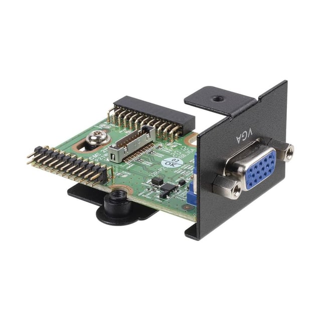 Shuttle ZKUS-DVG01 DVG01 VGA (D-Sub) Port daughter board for industrial Box-PCs, Black