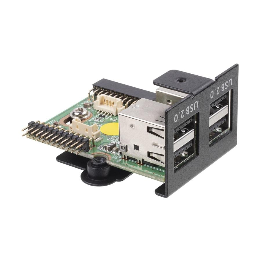 Shuttle ZKUS-USB01 USB01 Module 4x USB 2.0 daughter board for industrial Box-PCs, USB 2.0, Black