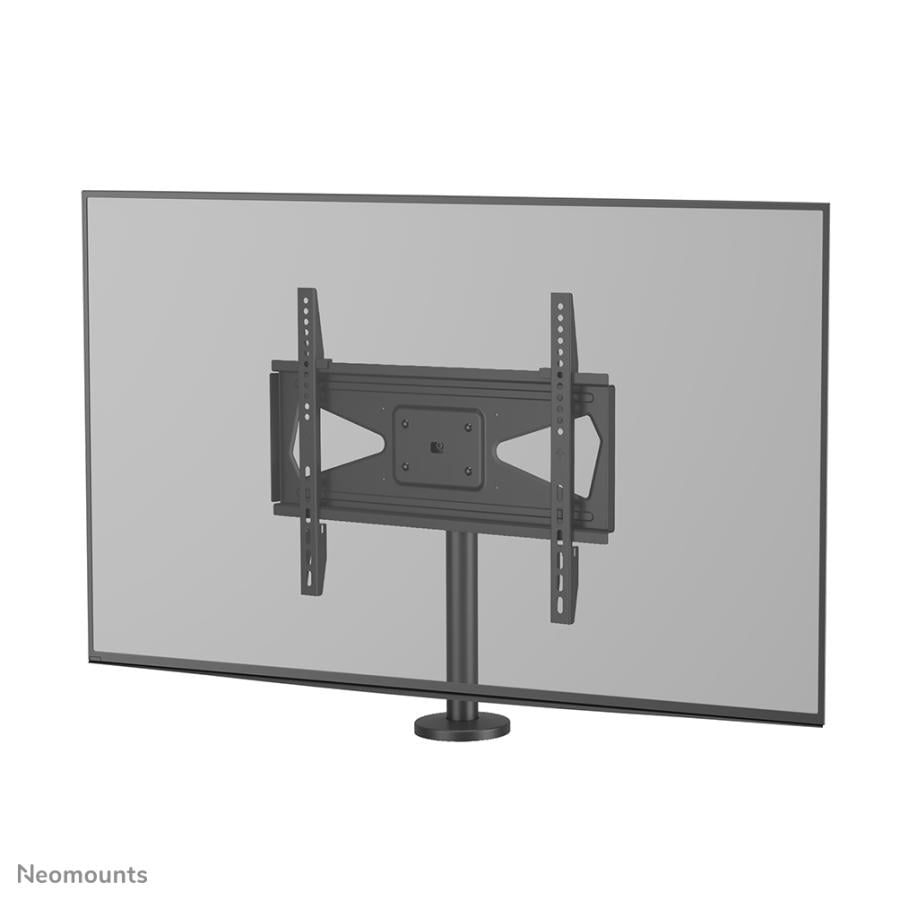 Neomounts DS42-430BL14 bolt-down TV desk mount, 55"/ 139.7 cm, 100x100 mm, 400x400 mm, -30 - 30°