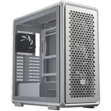 Cooler Master MF600-SGNN-S00 MasterFrame 600 Silver, ATX, tempered glass window, USB 3.2 Gen 1