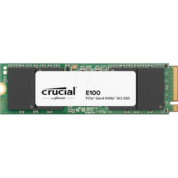 Crucial CT480E100SSD8 E100 SSD, 480 GB, M.2 NVME, PCIe Gen 4, 4700Mbs