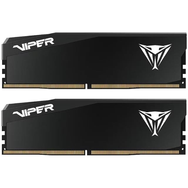 Patriot VEU548G6028K VIPER Elite 5 Ultra UDIMM KIT, DDR5 48GB (2x24GB) 6000 Mhz, CL28, Black