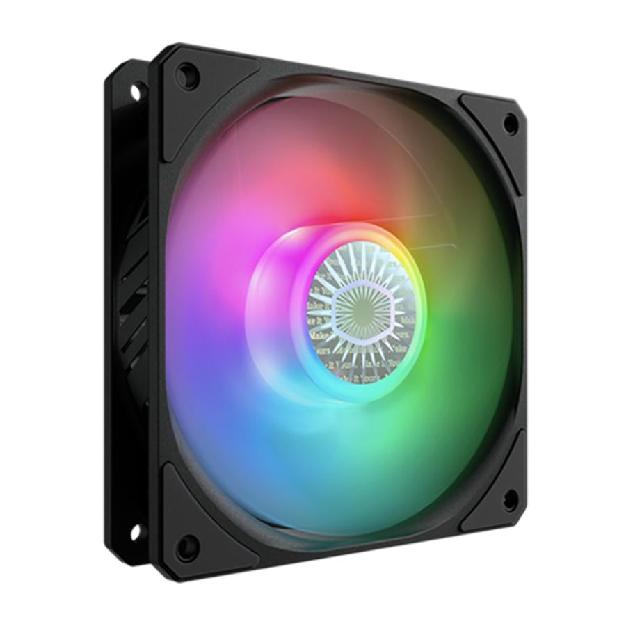 Cooler Master MFW-B2DN-17NPA-R1 SickleFlow 120 ARGB Fan, 120x25, ARGB, 1750RPM, Sleeve, Black