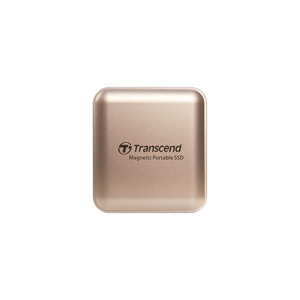Transcend TS2TESD420G ESD420G External SSD, 2TB, USB Type-C, 20 Gbps, Magsafe, Gold