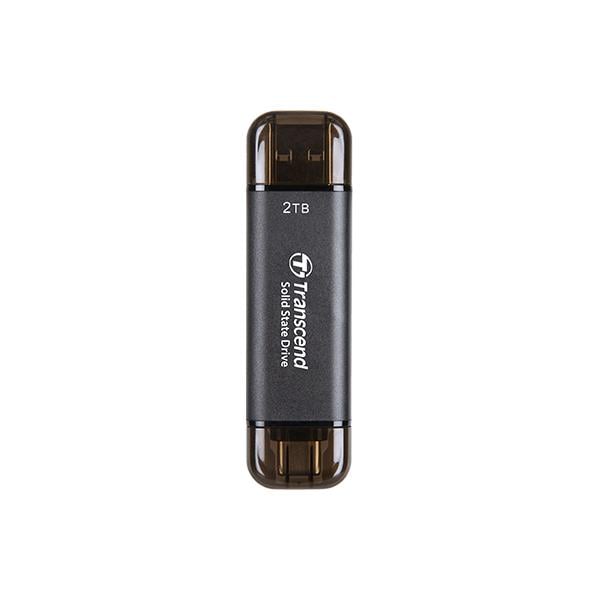 Transcend TS128GESD310C ESD310C External SSD Black, 128GB, USB 10Gbps, Type C/A, 1050/ 700 MB/s