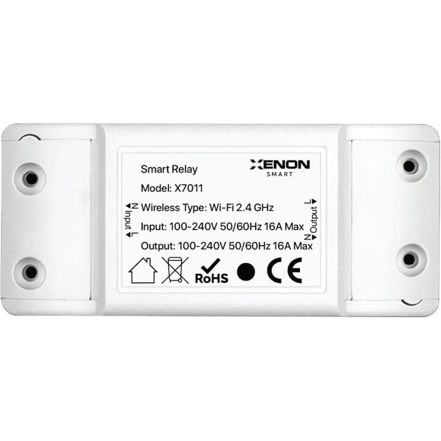 XENON SMART X7011 Smart Relay, 16A, 3000 Watt, White
