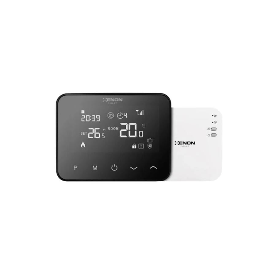 XENON Smart X7402 Smart Combi Thermostat and Control Unit, Wi-Fi, Black