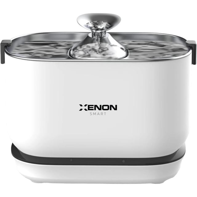 XENON Smart X8652 Automatic Steel Water Dispenser with Battery, White