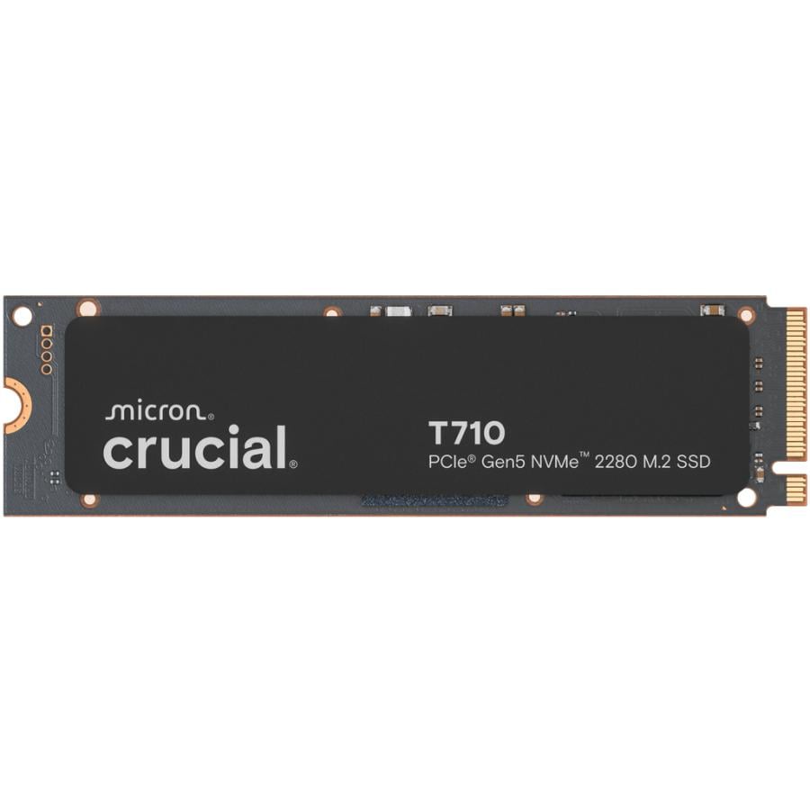 Crucial CT4000T710SSD8 T710 SSD, 4 TB, M.2, PCIe Gen5, NVMe, 14500/ 13800 MB/s