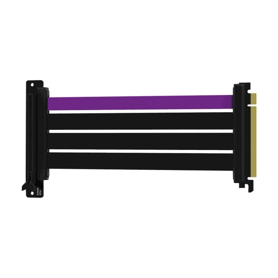 Cooler Master MCA-U000C-KPCI50-200 Riser Cable PCIe 5.0 x16, Black, 200mm