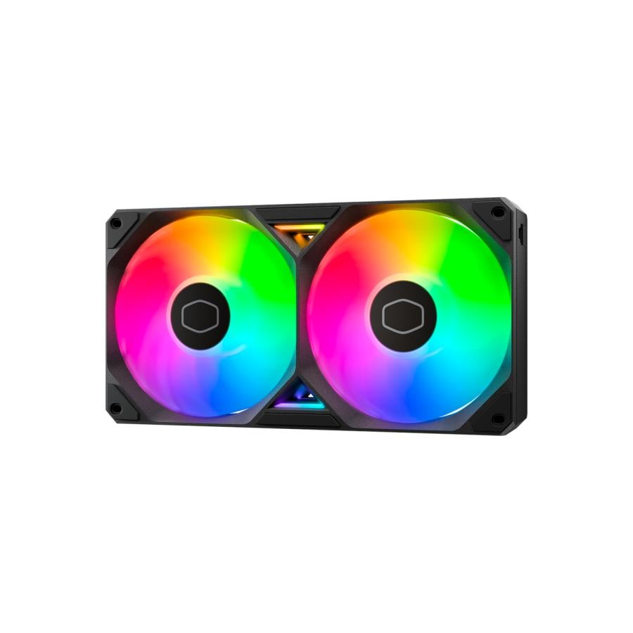 Cooler Master MFX-B2DN-25DP2-R1 SickleFlow Edge 240 ARGB Liquid-Cooler, 240mm, 690~2500 RPM, ARGB2