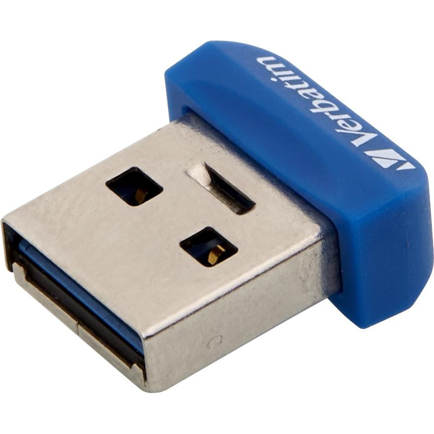 Verbatim 98709 Store "n" Stay Nano Drive, 16GB, USB 3.0, Cap, Blue