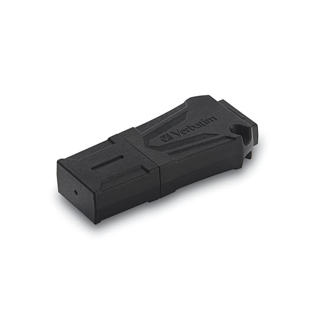 Verbatim 49332 ToughMAX USB Drive, 64 GB, USB Type-A, 2.0, Cap, 7 g, Black