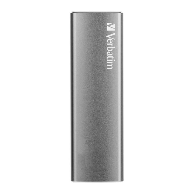 Verbatim 47441 Vx500 External SSD, 120 GB, USB Type-C, 3.2 Gen 2, 500 MB/s, Silver