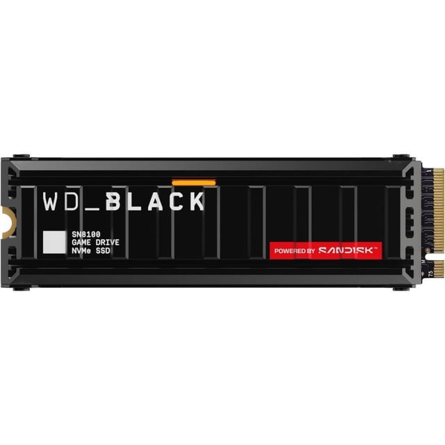Western Digital WDS400T1XHM-00CMT0 SN8100 WD BLACK SSD, 4TB, M.2 2280, NVMe, 14900 MB/s, Heatshield
