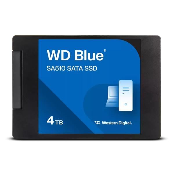 Western Digital WDS400T3B0A-00C7K0 SA510 Blue SSD, 4TB, 2.5 inch, SATA3, 560 MB/s