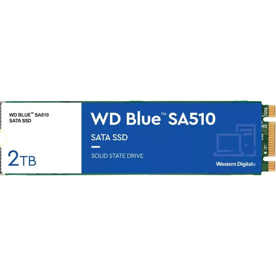 Western Digital WDS200T3B0B-00C7C0 SA510 Blue SSD, 2TB, 2.5 inch, M.2, SATA3, 560MB/s, 85K IOPS