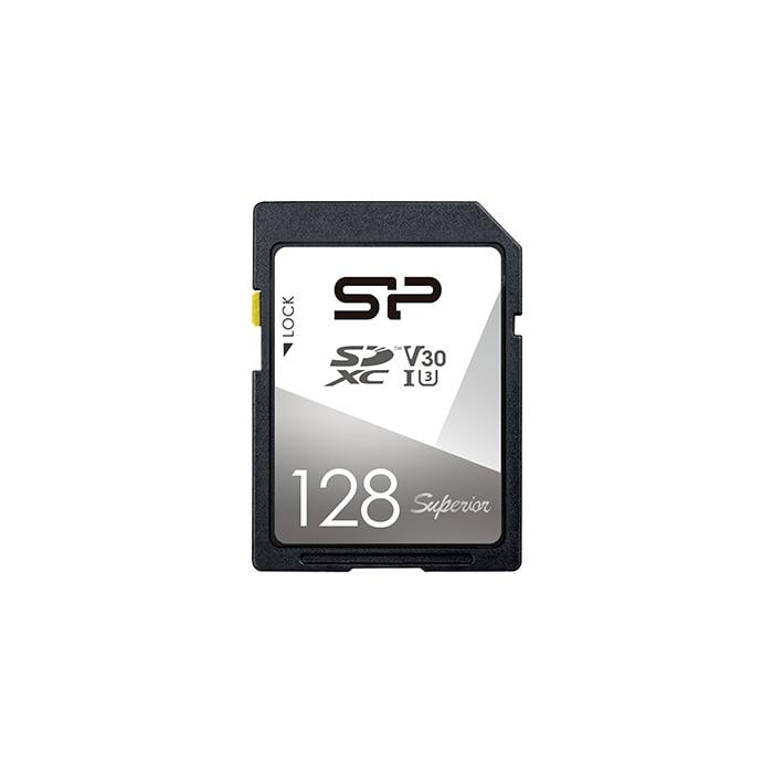 Silicon Power SP128GBSDXCV3V10 Superior SDXC, 128GB, UHS-1 U1 V30, 100/80MB/s
