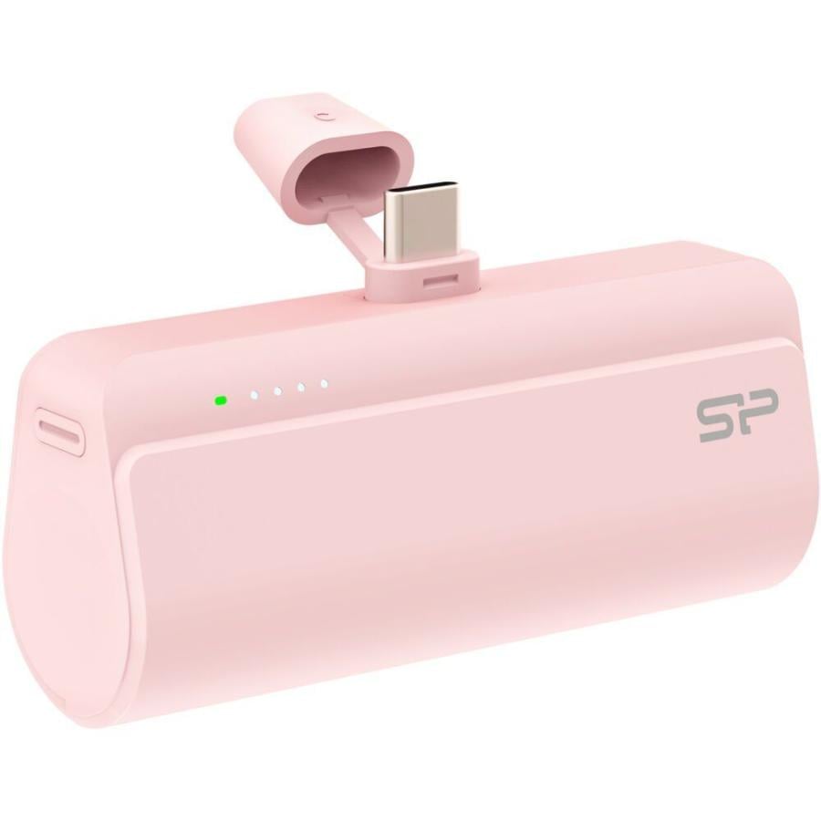 Silicon Power SP5K0MAPBKQD500P QD50 Powerbank, 5000mAh, USB Type-C, QC 4.0 + PD, Pink