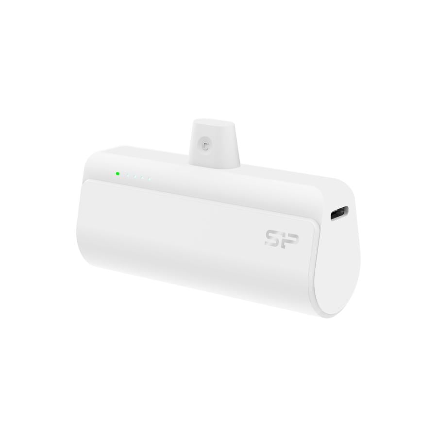 Silicon Power SP5K0MAPBKQD500W QD50 Powerbank, 5000mAh, USB Type-C, QC 4.0 + PD, Wit
