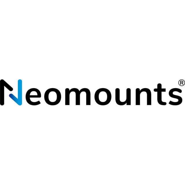 Neomounts WL55-885WH1 Floor-to-wall mount, 65 - 105", motorised, 1000x600 mm, Steel, White