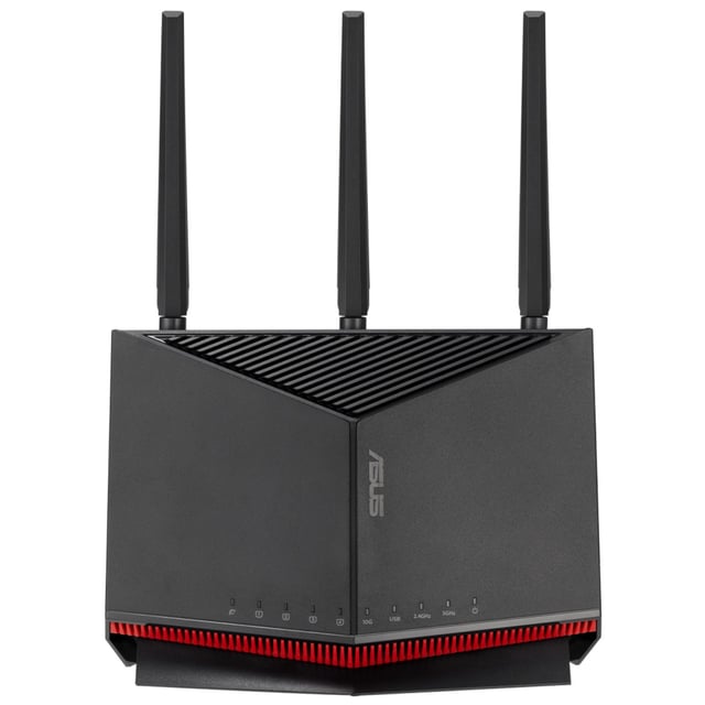 ASUS RT-BE86U draadloze router 10 Gigabit Ethernet Dual-band (2.4 GHz / 5 GHz) Zwart