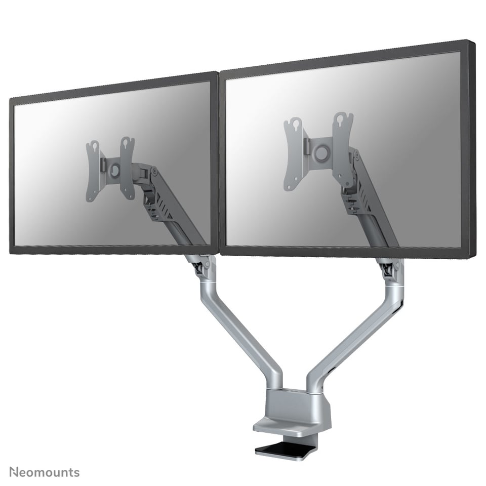 Neomounts FPMA-D750DSILVER Monitorarm 10-32" - gasveer - Topfix