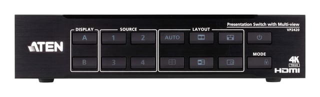 ATEN VP2420 matrix-schakelaar Mediapresentatie matrixschakelaar