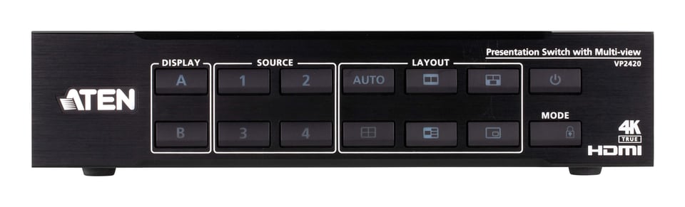 ATEN VP2420 matrix-schakelaar Mediapresentatie matrixschakelaar
