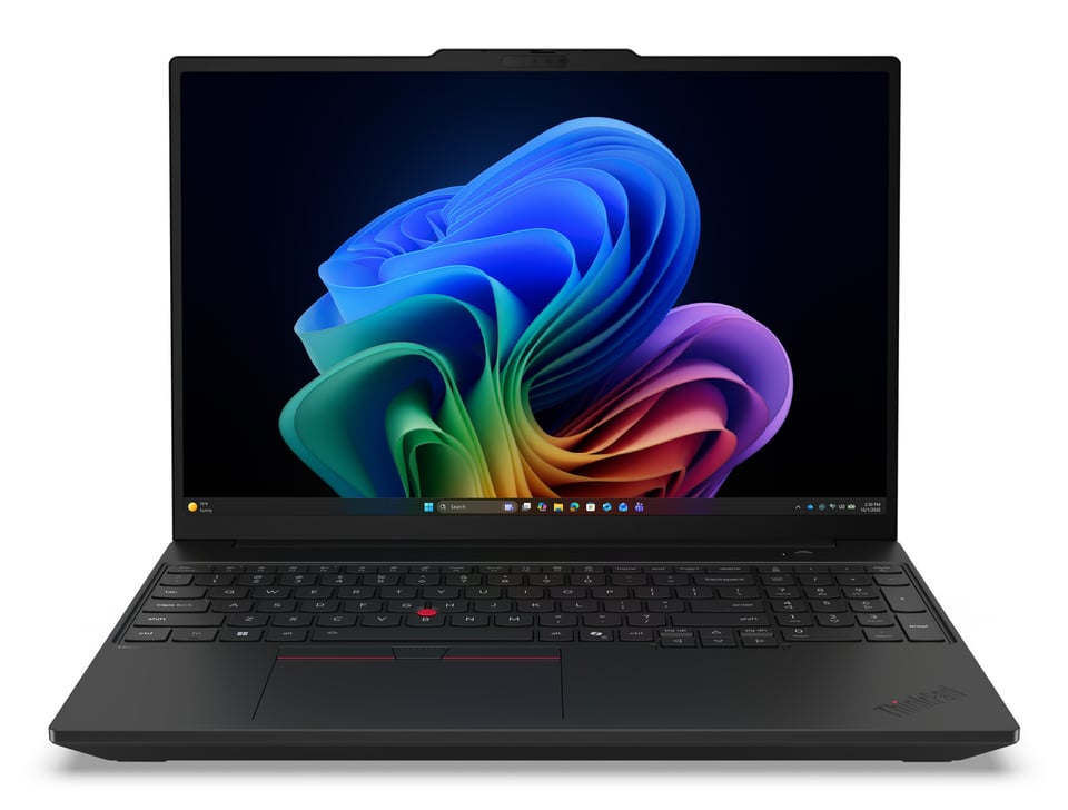 Lenovo ThinkPad T16 Gen 5 (Intel) Copilot+ PC Intel Core Ultra 5 325 Laptop 40,6 cm (16") WUXGA 16 GB LPDDR5x-SDRAM 512 GB SSD Wi-Fi 7 (802.11be) Windows 11 Pro Zwart Engels