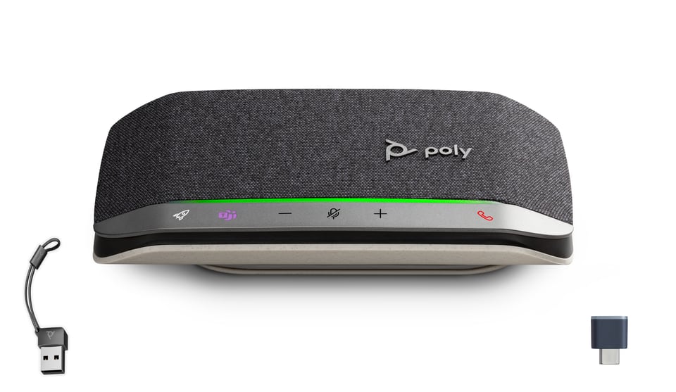 HP Poly Sync 20+M Speakerphone USB-C/A Adapter